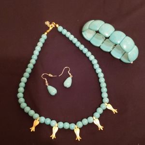 Turquoise set